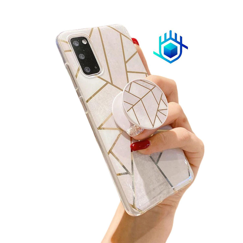 Funda Para Huawei + Mica Lineas Case Mujer Protector Mujer