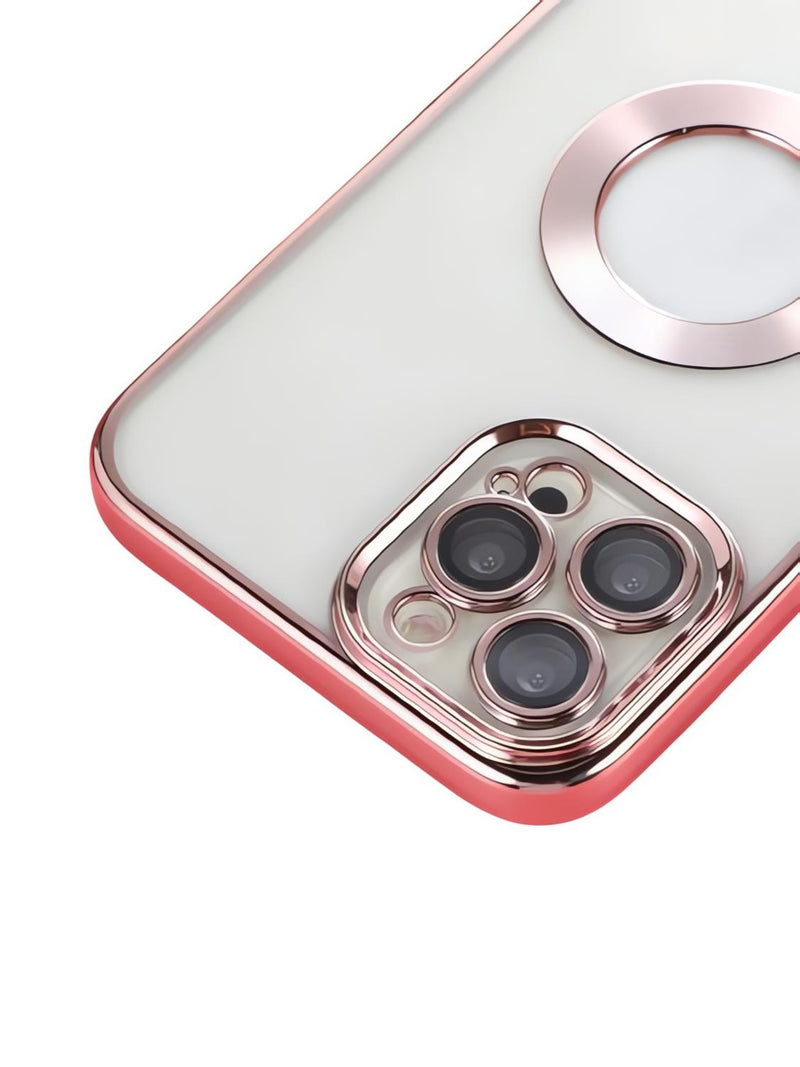 Funda de Lujo Goma para iPhone 8/7 Plus + Mica Case Elegante