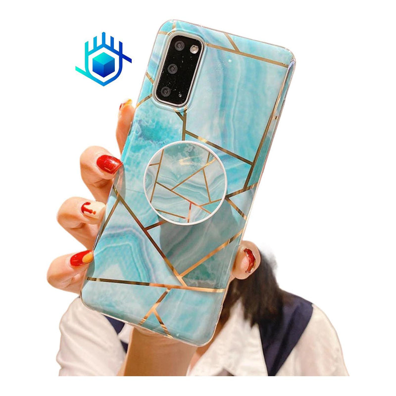 Funda Para Huawei + Mica Lineas Case Mujer Protector Mujer