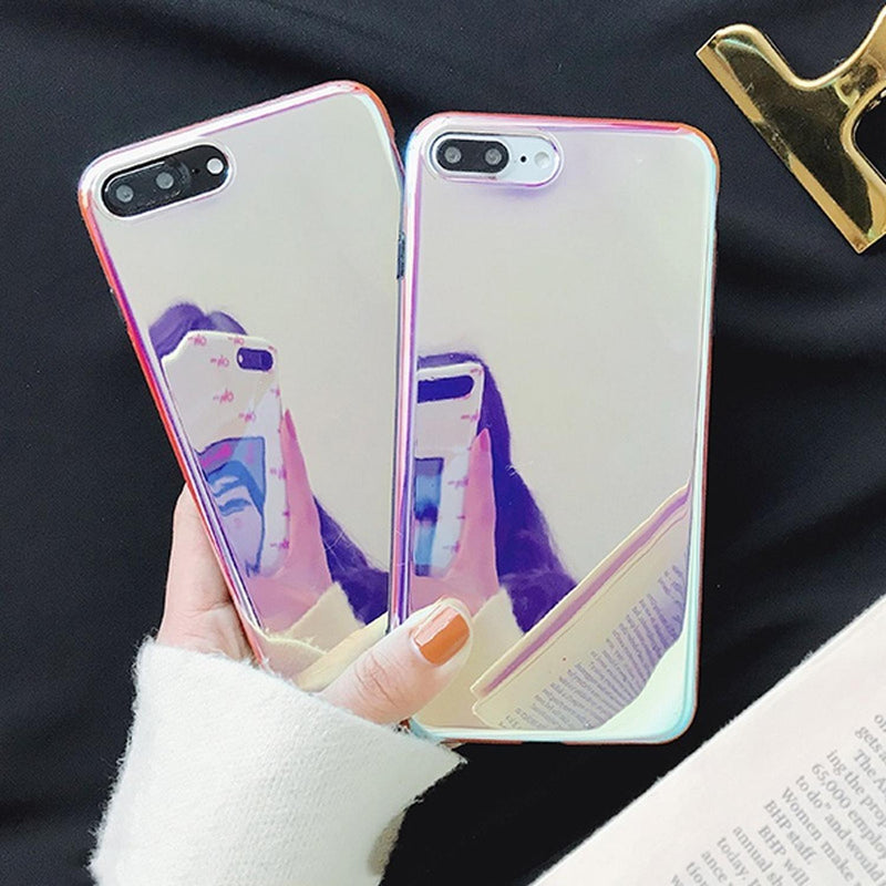 Funda para iPhone Tornasol Camaleon Case Mujer Brillante 3D