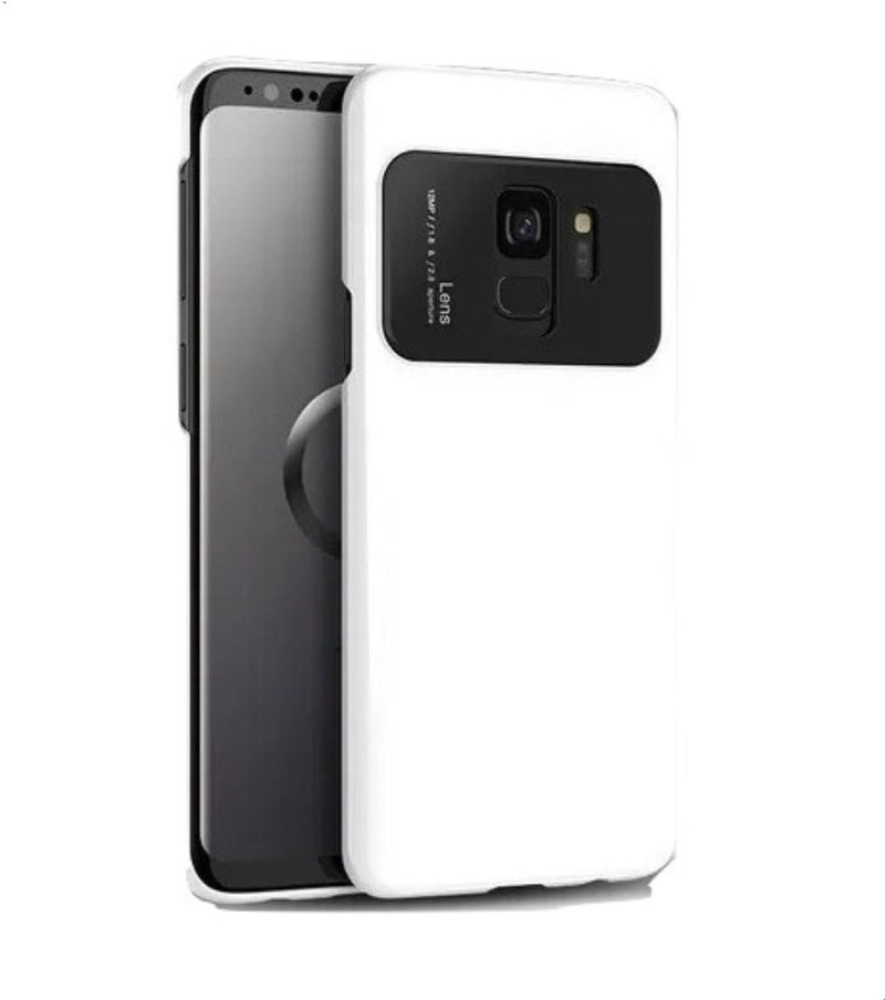 Funda Plastico Brillosa Mate Transparente Samsung S9 S9 Plus