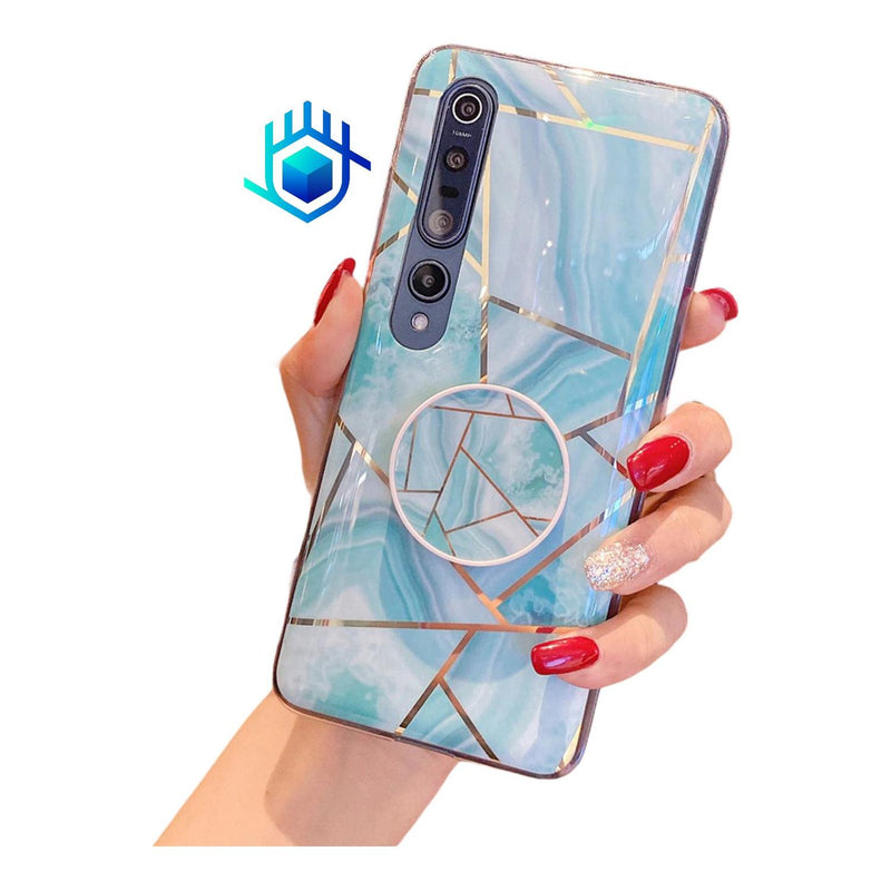 Funda Para Huawei + Mica Lineas Case Mujer Protector Mujer