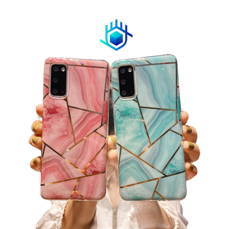 Funda Para Huawei + Mica Lineas Case Mujer Protector Mujer