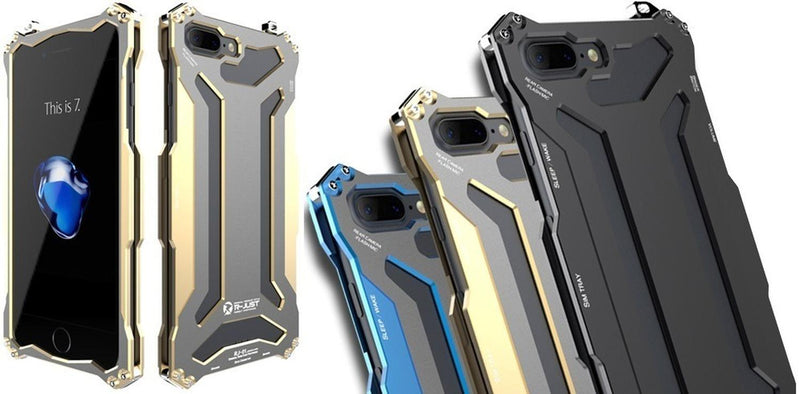 Funda Case Armadura De Aluminio iPhone 6 6s 7 8 Plus Rigido