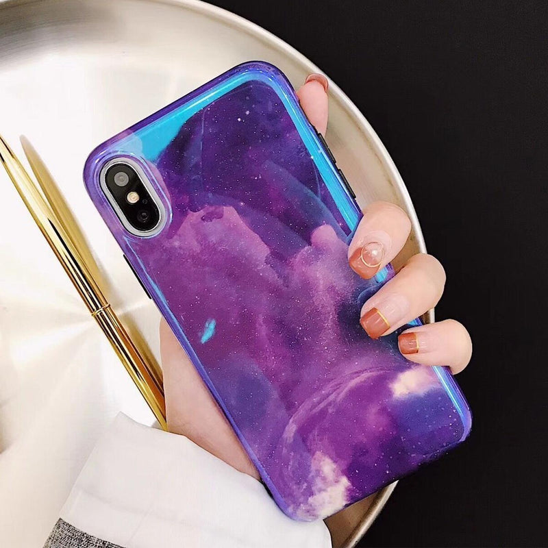 Funda Para iPhone Galaxia Planetas Case Cosmico Hombre Mujer