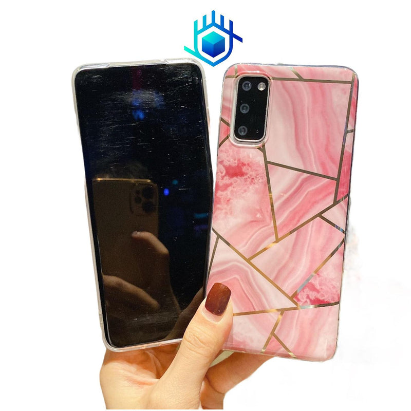 Funda Para Huawei + Mica Lineas Case Mujer Protector Mujer