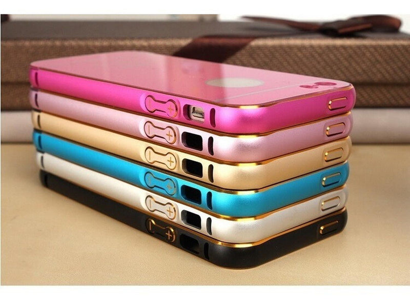 Funda para iPhone Aluminio Metal Reforzada Case Hombre Mujer