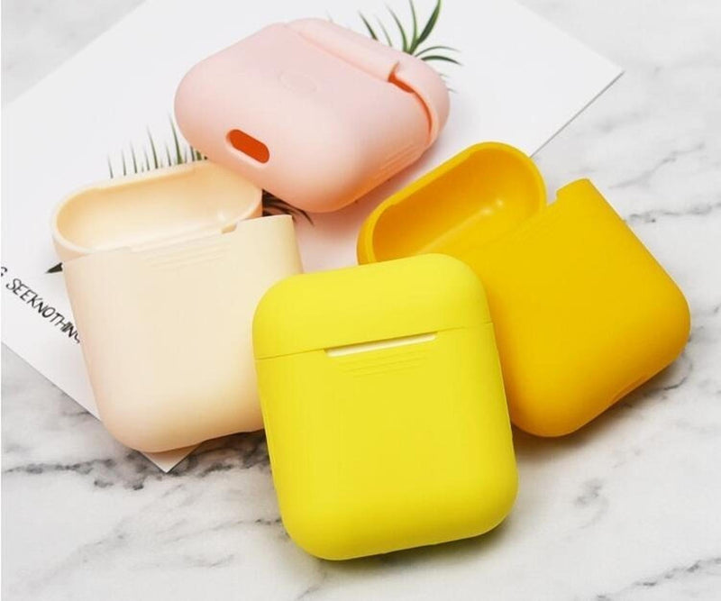 Funda para AirPods Silicon Delgado Suave Mujer Hombre Case