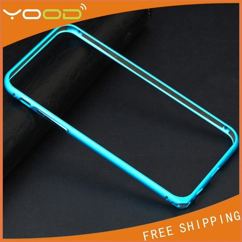 Funda Bumper para iPhone Aluminio Super Delgado Ligero Case