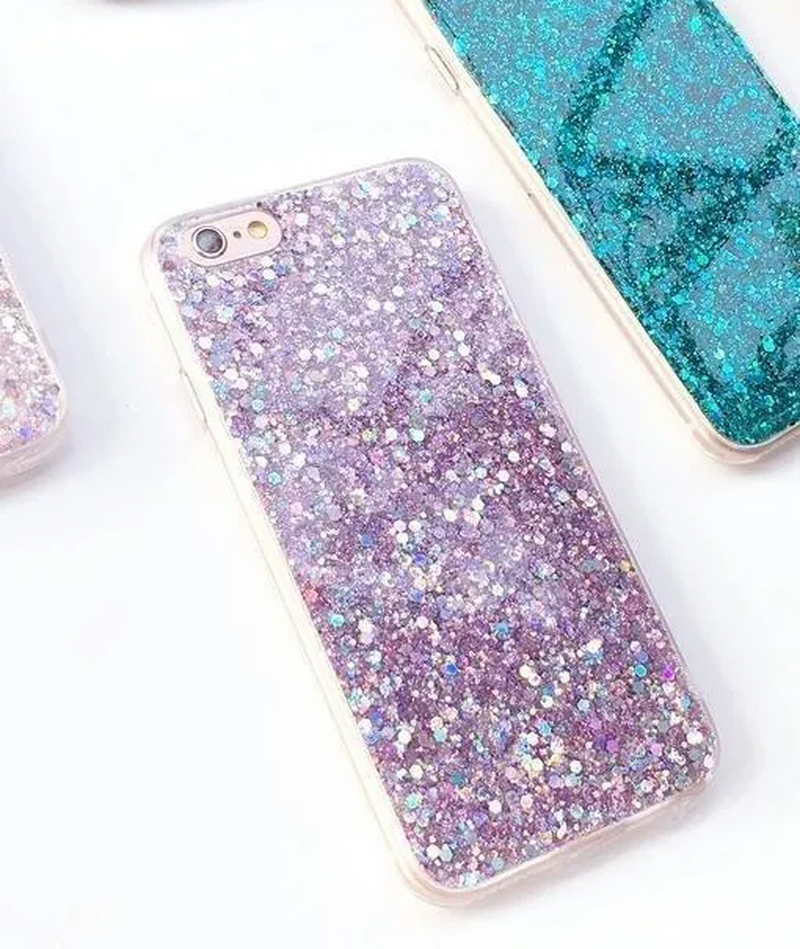 Funda Glitter para iPhone Brillo Diamantes Escarcha Diamante