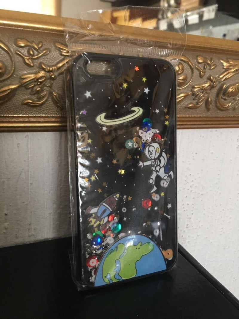 Funda Para iPhone Galaxia Estrellas Espacio Brillos Hombre