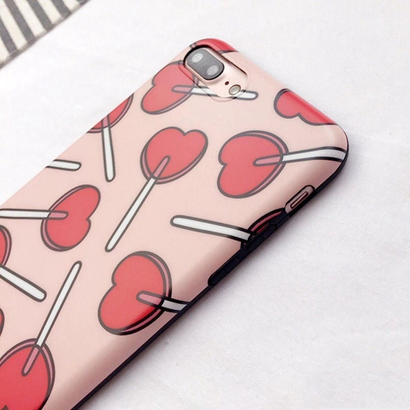 Funda Para iPhone Paleta Lollipop Candy Dulce Caramelo Mujer