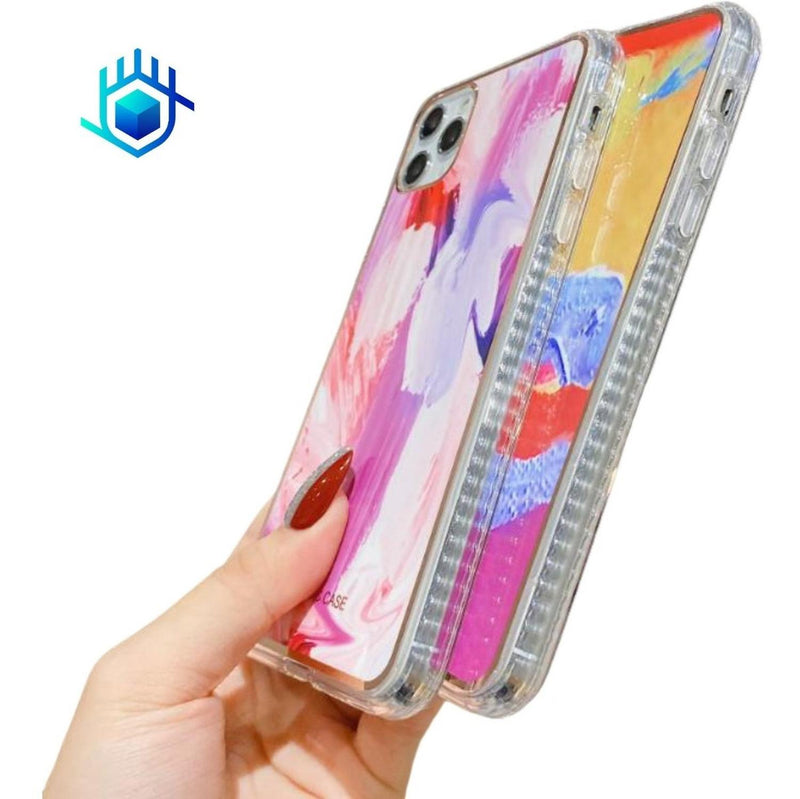 Funda Para iPhone Pintura Dama Mujer Hombre Arena Marmol 3d