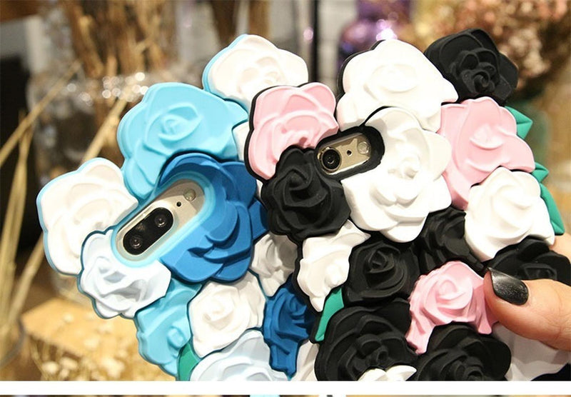 Case De Flores Para iPhone Dama Mujer Moda Amor Regalo Love