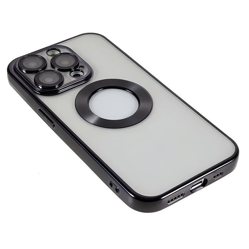 Funda de Lujo Goma para iPhone 8/7 Plus + Mica Case Elegante