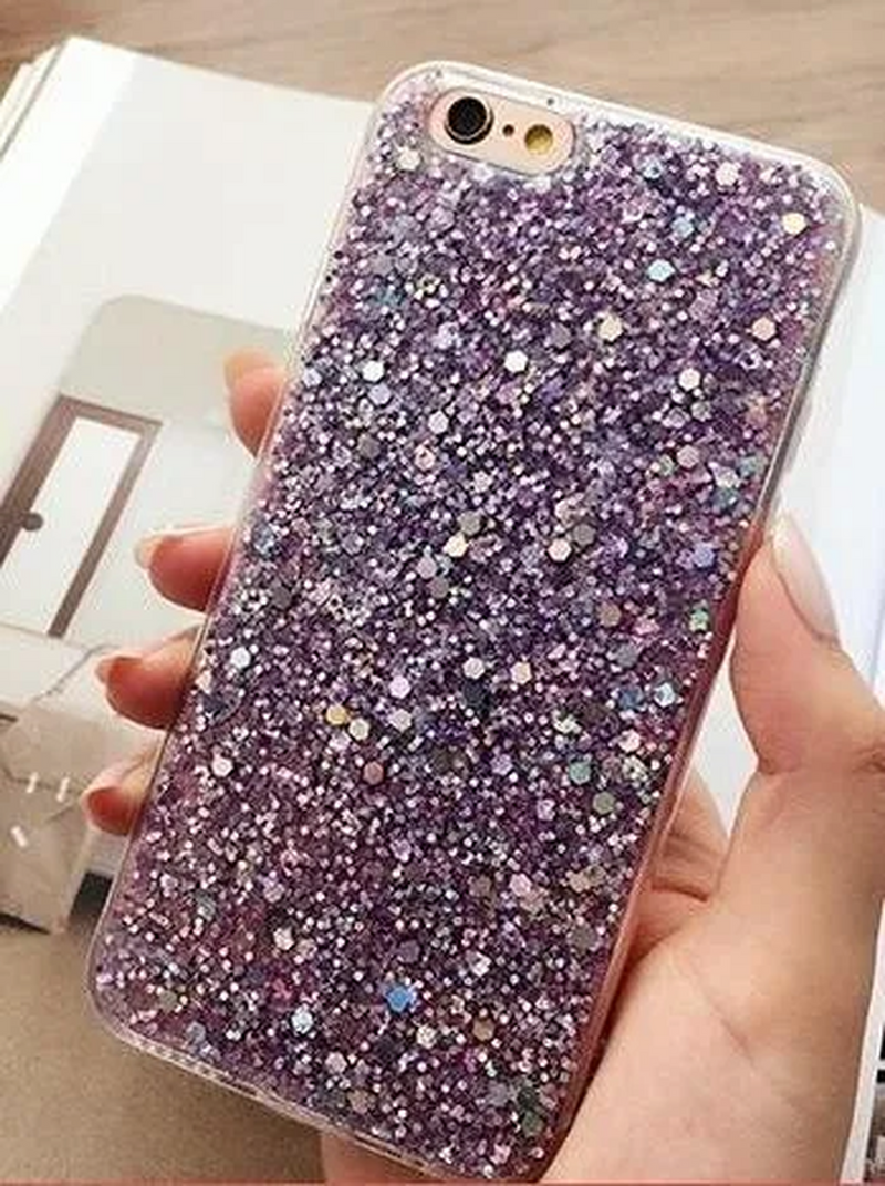 Funda Glitter para iPhone Brillo Diamantes Escarcha Diamante