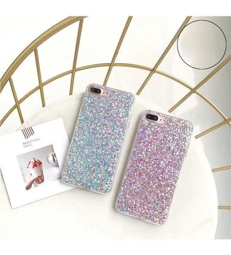 Funda Glitter para iPhone Brillo Diamantes Escarcha Diamante