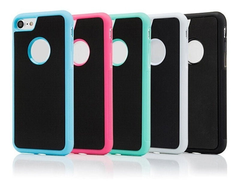 Funda Anti Gravedad para iPhone Adherible Se Pega Superficie