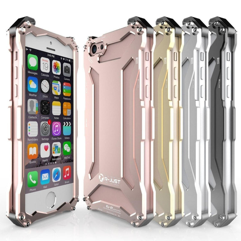 Funda Case Armadura De Aluminio iPhone 6 6s 7 8 Plus Rigido