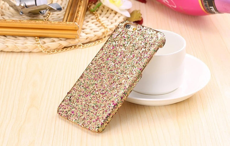 Funda Para iPhone Glitter Escarcha Brillo Case Fashion Mujer