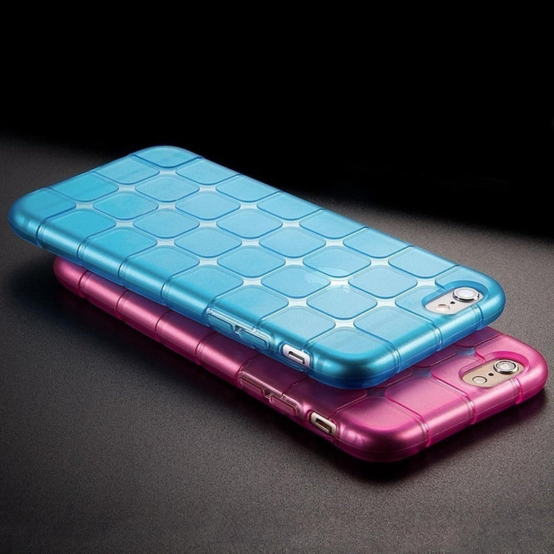 Funda Para iPhone Cubos Goma Hombre Mujer Cuadros Figuras 3d