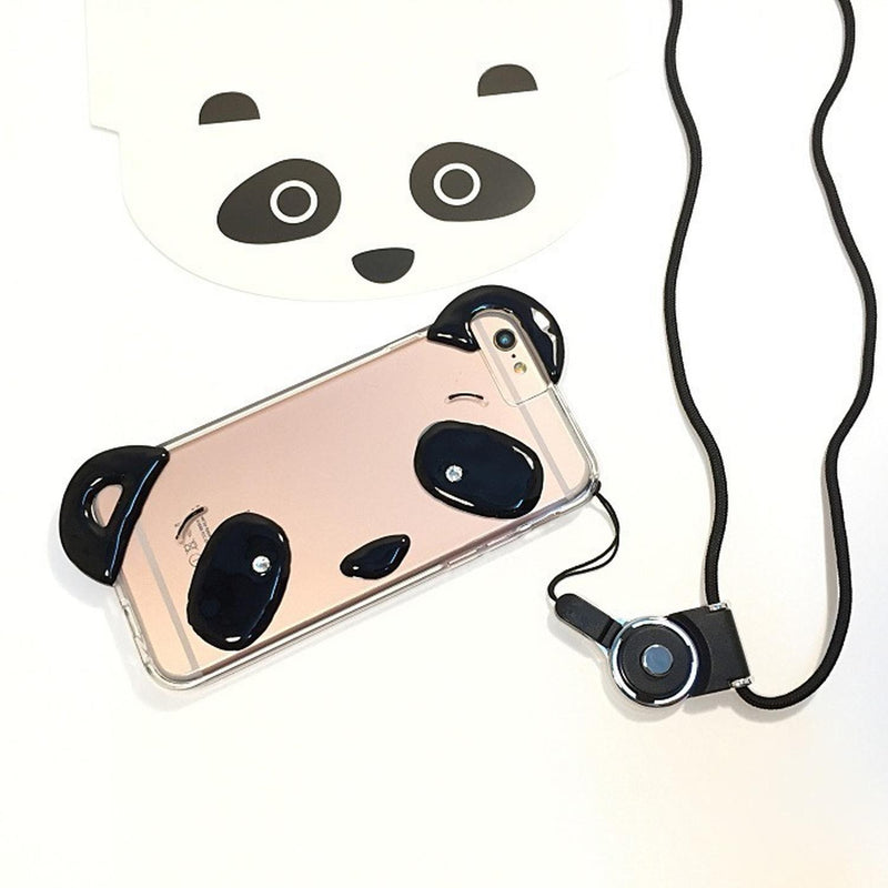 Funda Para iPhone Cara Panda Oso Osito Dama Mujer Hombre Zoo