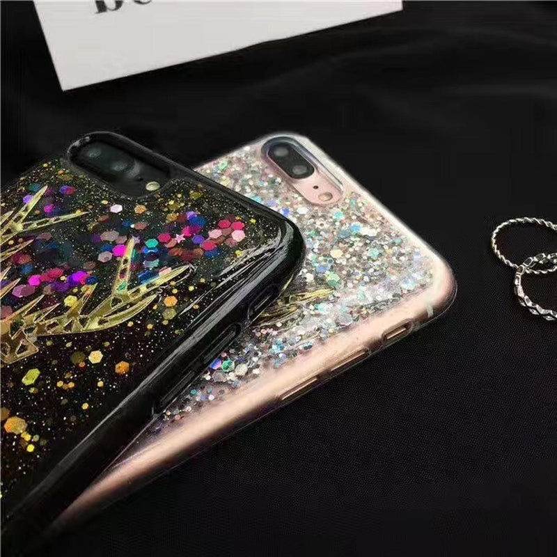 Funda para iPhone Alce Brillos Estrellas Galaxia Reno Foil