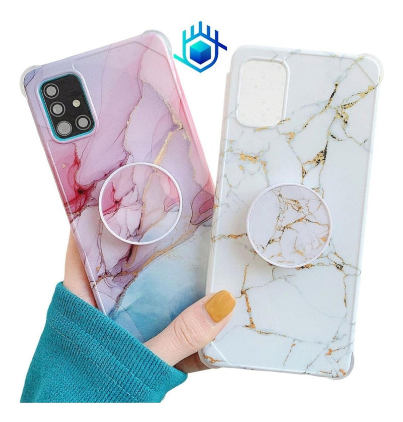 Funda Compatible Con Galaxy Arena Marmol Protector Mujer