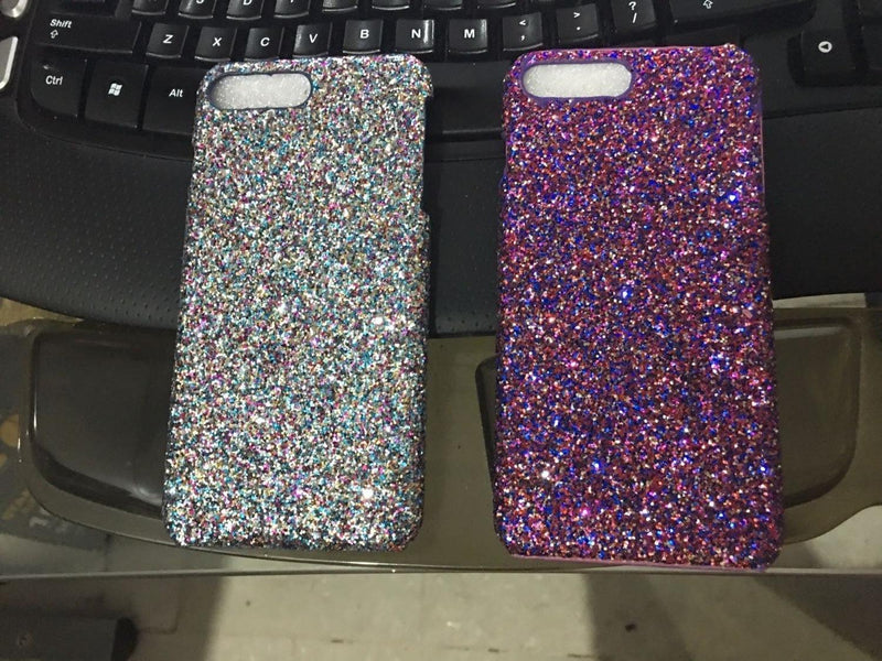 Funda Para iPhone Glitter Escarcha Brillo Case Fashion Mujer