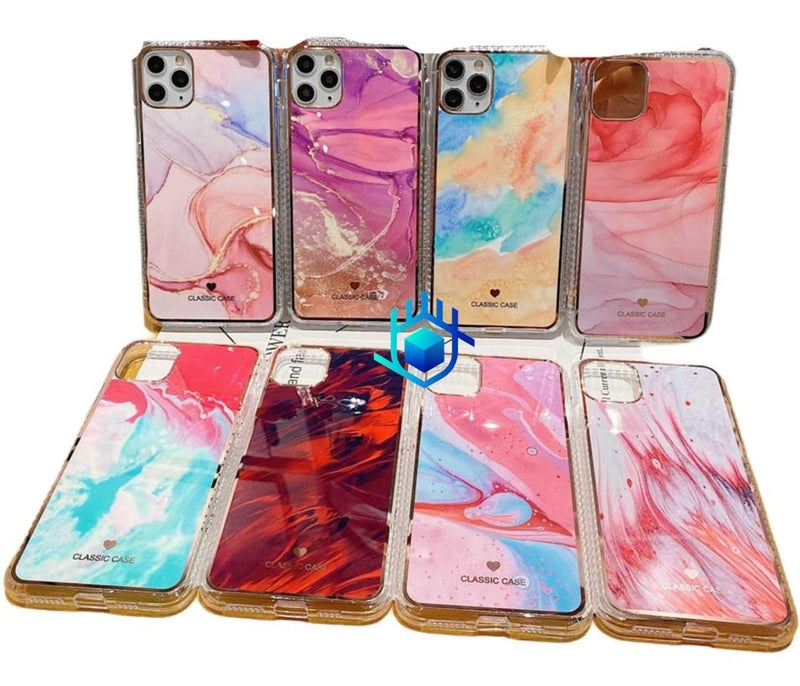 Funda Para iPhone Marmol Oleo Arena Mujer Hombre Pintura Mar