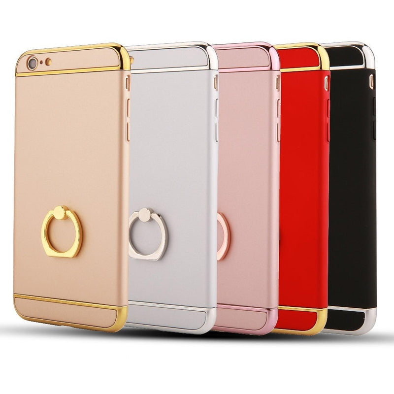 Funda Armable Anillo Compatible Con iPhone Resistente