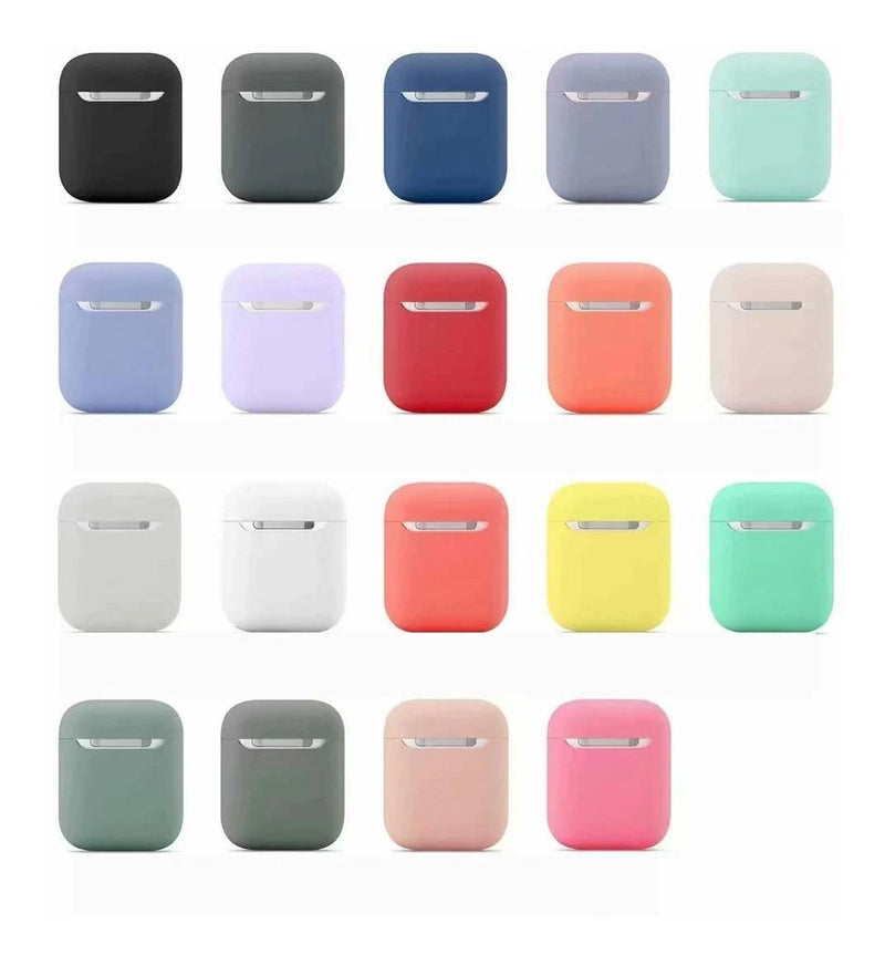 Funda para AirPods Silicon Delgado Suave Mujer Hombre Case