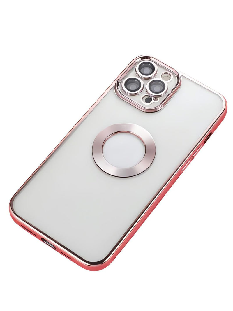 Funda de Lujo Goma para iPhone 8/7 Plus + Mica Case Elegante
