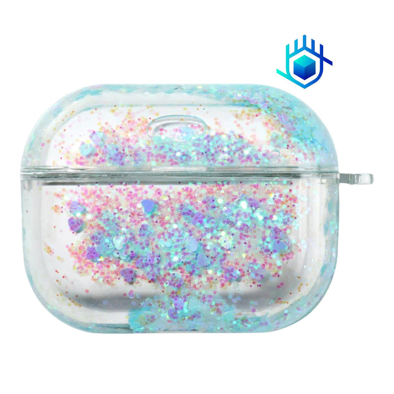 Funda Brillos Liquido para AirPods Case Uso Rudo Mujer Dama