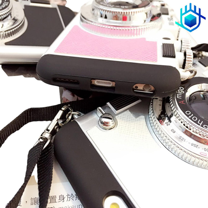 Funda para iPhone Camara Profesional 3d Collar Mujer Hombre