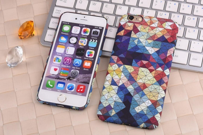 Case Figuras Para iPhone 3d Geometrico Dama Hombre Mujer Arq