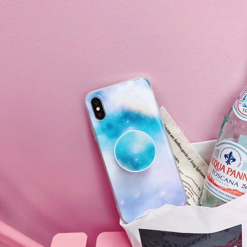 Funda Para iPhone Galaxia Arcoiris Universo Espacio Mujer