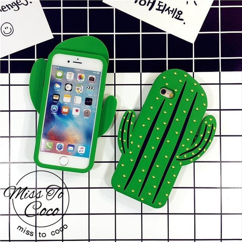 Funda Para iPhone Cactus Espina Planta Dama Mujer Desierto