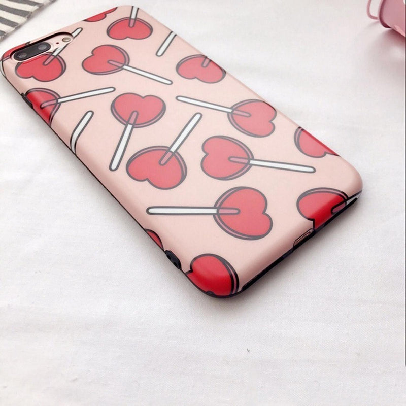 Funda Para iPhone Paleta Lollipop Candy Dulce Caramelo Mujer