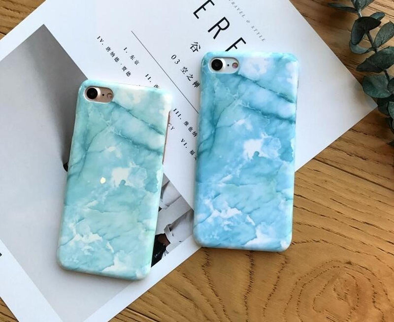 Funda Para iPhone Oceano Marmol Mar Piedra Pintura Hombre