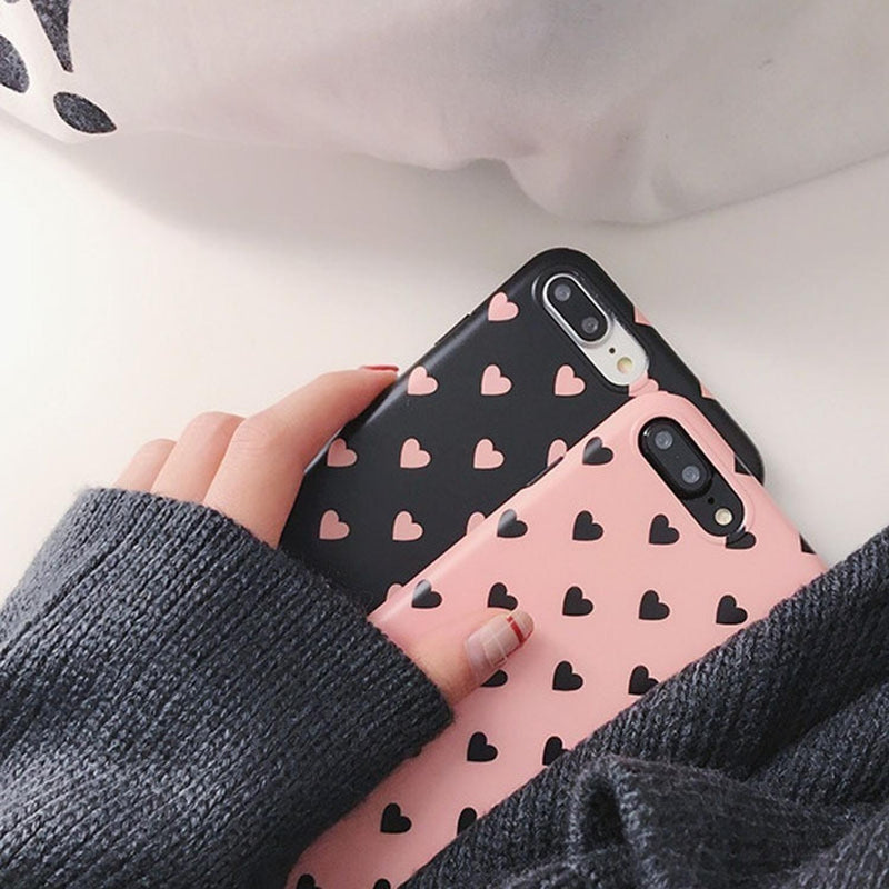 Funda Corazon De Goma Para iPhone Dama Hombre Mujer Novios