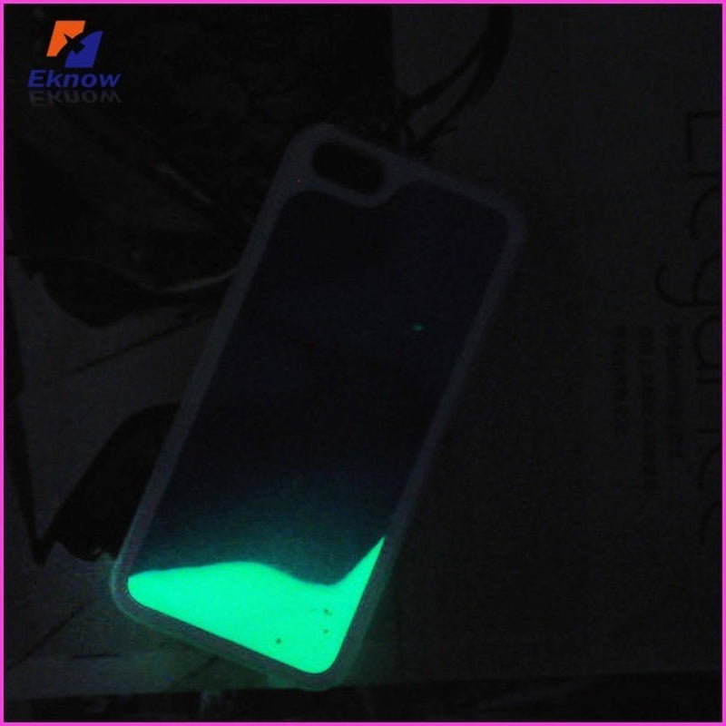 Funda Arena Liquido Brilla Obscuridad Glow 5 5s Se 6 6s Plus