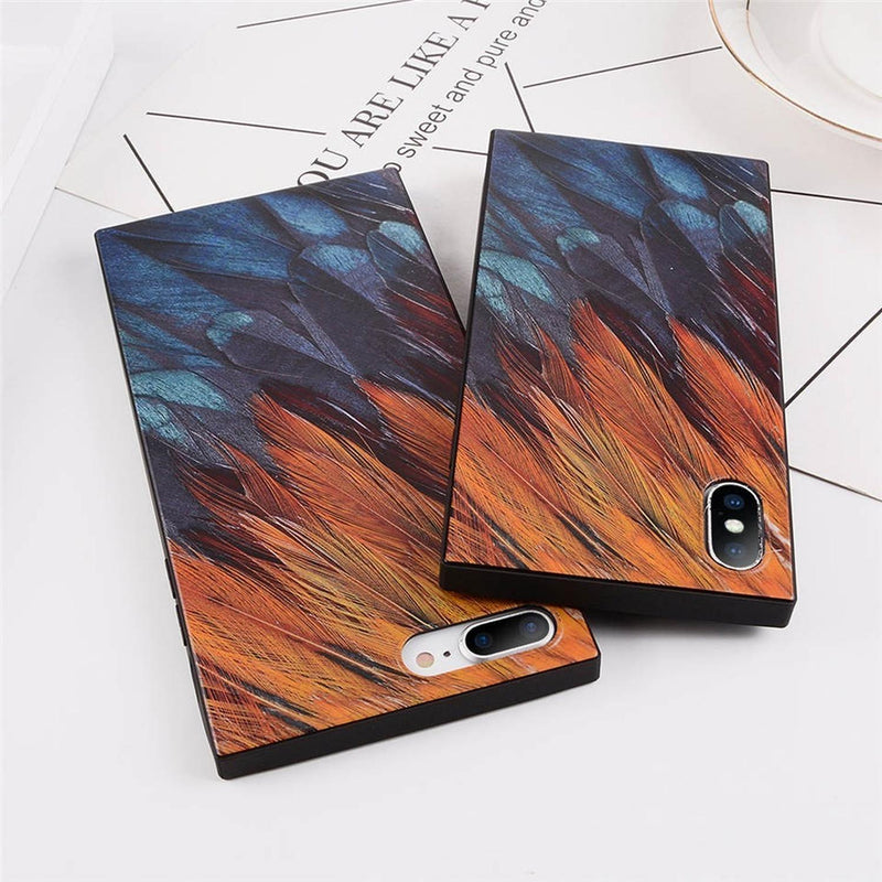 Funda Para iPhone Cuadro Plumas Ave Pintura Arte Dama Hombre