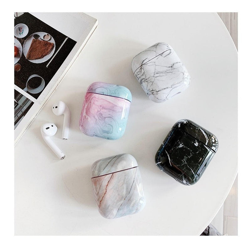 Funda para AirPods Rigida Marmol Mandala Case Mujer Hombre