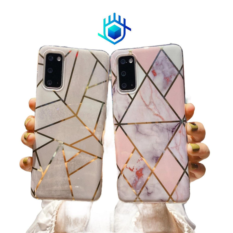 Funda Para Huawei + Mica Lineas Case Mujer Protector Mujer