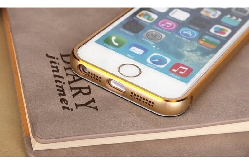 Funda para iPhone Aluminio Metal Reforzada Case Hombre Mujer