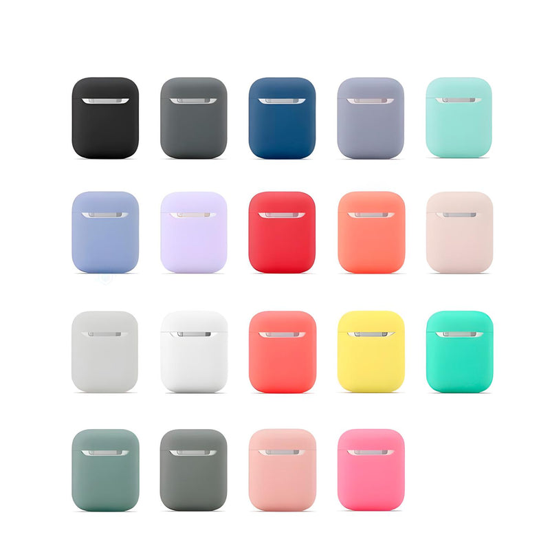 Funda para AirPods Silicon Delgado Suave Mujer Hombre Case