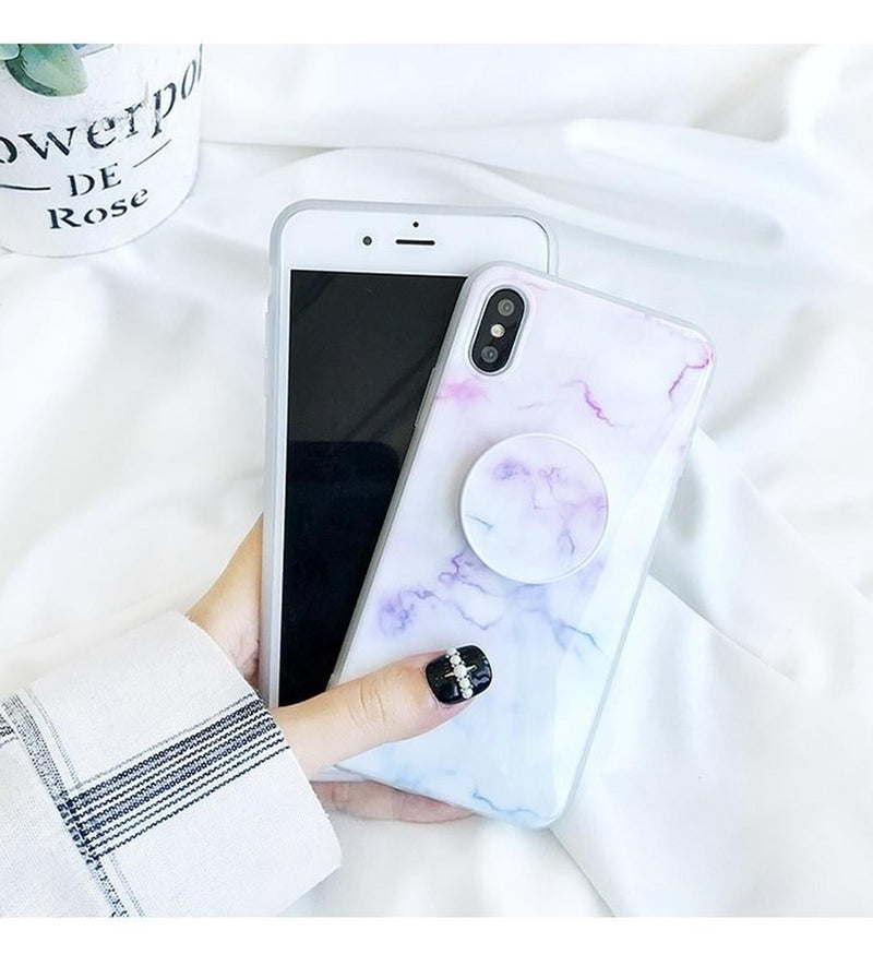 Funda Para iPhone Marmol Dama Mujer Protector Reforzada Slim