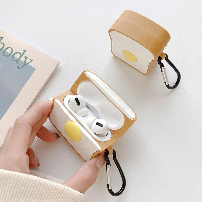 Funda para AirPods Comida Snack Goma Mujer Niño Protector 3D