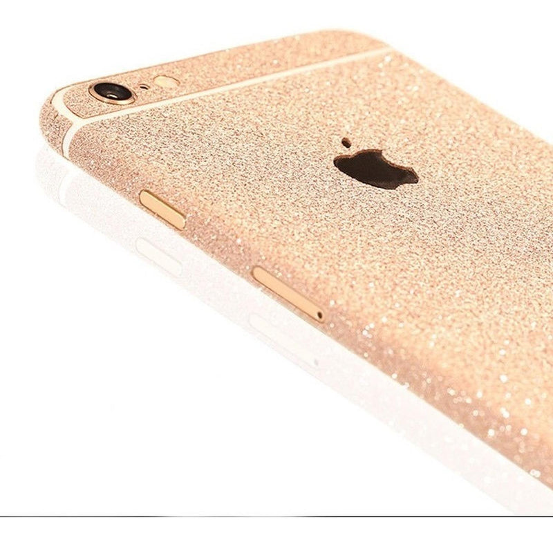 Sticker Glitter para iPhone Mujer Hombre Brillos Pegatina 3d